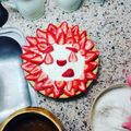 El cooksnap de Maria Lorena Elorga cuando hizo Tarta 🍰 de frutillas 🍓 reducida en calorías ❤ light.