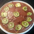 El cooksnap de Paula Mouzo Maceiras cuando hizo Bizcocho de vainilla y fresas 🍓 con chocolate 🍩.