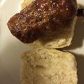 El cooksnap de Yabiana cuando hizo Choripan argentino.