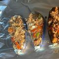 El cooksnap de Jaime Alonso cuando hizo Berenjenas rellenas de quinoa y verduritas.
