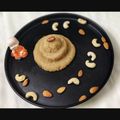 Deepa Haswani's cooksnap of when they made Suji halwa.