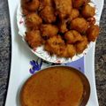Madhura Sathish's cooksnap of when they made ரைஸ் கிரிஸ்பி பக்கோடா.