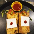 Nita Agrawal का कुकस्नैप जब उन्होंने आलू वेज फ्रैंकी और रोटी रैप (aloo veg frankie aur roti wrap recipe in Hindi) बनाया था।