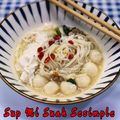 Cooksnap Sesimple Loralin semasa beliau membuat Mi Suah Sup Cara Saya.