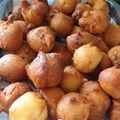 El cooksnap de eliana cuando hizo Buñuelos de banana y manzana.
