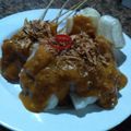 Cooksnap dari Lis untuk resep Lontong magic com kuah sate padang