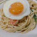 林大姐 的 一鍋到底白醬蝦仁波菜義大利麵 cooksnap