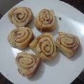 El cooksnap de naiara Carrizo cuando hizo Rolls de canela.