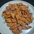 Ashlesha Vora's cooksnap of when they made તીખા શક્કરપારા (Tikha shakrpara recipe in Gujarati).