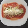 El cooksnap de Norma Moctezuma cuando hizo Enchiladas Ahogadas.