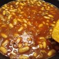 simon's cooksnap of when they made Chilli con and non carne.