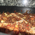 El cooksnap de Mony cuando hizo Fideuá marinera.