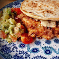 El cooksnap de Arianne cuando hizo Quesadilla de pollo crujiente estilo Crispy chicken 🍗.