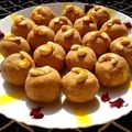Jaya Kapoor का कुकस्नैप जब उन्होंने बेसन के लड्डू (Besan ke laddu recipe in hindi) बनाया था।