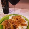 El cooksnap de Cynti cuando hizo Peceto encebollado con mostaza.