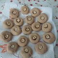 El cooksnap de Mariángeles Acuña cuando hizo Galletas veganas de avellana y chocolate.