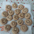 El cooksnap de Mariángeles Acuña cuando hizo Galletas veganas de avellana y chocolate.