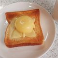 とも☆♪☆♪'s cooksnap of when they made チーズがとろりん雪見だいふくトースト。.