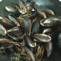 El cooksnap de Miguel cuando hizo Mejillones al vapor con un toque de pimentón.
