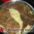 Cooksnap από Conna στη συνταγή Κρασάτες μπριζόλες με ζυμαρικά