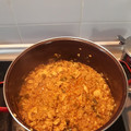 El cooksnap de Pitchurra cuando hizo Arroz con pollo al curry (en olla GM).