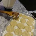El cooksnap de Cinthya cuando hizo Carlota de limón y queso crema.