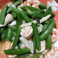 庭秀 的 蝦仁炒甜豆 cooksnap