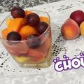 صورة من شوشو و الطبخ البسيط👌⁦⁩💕، شاركها بعد تجربة وصفة مشروب مركز النعناع مع الفواكه 🍒🍑