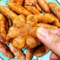 Cooksnap của Nguyễn Hoàng Yến khi họ làm theo món Bánh khoai tím với nồi chiên không dầu