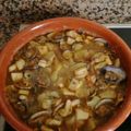 El cooksnap de Enrique Pérez Santo cuando hizo Guiso de patatas con sepia.