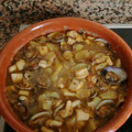 El cooksnap de Enrique Pérez Santo cuando hizo Guiso de patatas con sepia.