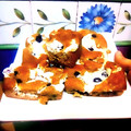 El cooksnap de Natayfresa cuando hizo Muffins de arándanos y queso.