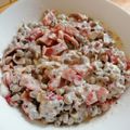Cooksnap από Takis Tsirtsonis στη συνταγή Σαλάτα με φασόλια χάντρες και σουρίμι καβουριού