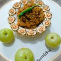 Sumedha Joshi's cooksnap of when they made आवळ्याची चटणी (aavlyachi chutney recipe in marathi).