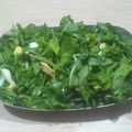 El cooksnap de Lady Marmalade cuando hizo Ensalada de rúcula y huevo duro.
