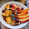 کوک اسنپ Zeynab بعد از امتحان کردن پودینگ دانه چیا و میوه 🥝.
