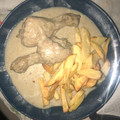 El cooksnap de Sarita Rodríguez Santos cuando hizo Pollo con salsa de champiñones.