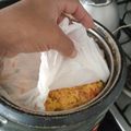 El cooksnap de jhon Félix cuando hizo Arroz con pollo colombiano.