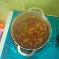 El cooksnap de Francisco Mosquea cuando hizo Chuletas guisadas.