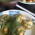 El cooksnap de Marisol Melgarejo cuando hizo Sorrentinos de colores.