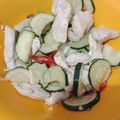 Cooksnap dari Janet untuk resep Low cal diet menu Stir fry zucchini and chicken breast (tumis zucchini dan dada ayam rendah kalori)