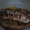 El cooksnap de Rosa Mari Merino cuando hizo Solomillo de cerdo con patatas al horno.