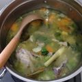 Cooksnap dari Akira's mom untuk resep Sup ayam ala Pak min Klaten segar dan enak wajib di coba