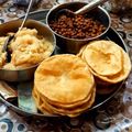 NEETA BHARGAVA 's cooksnap of when they made Bhog thali.