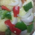 Mitu's Magic का कुकस्नैप जब उन्होंने बेबी पिज़्ज़ा (तवा पर) (baby pizza recipe in hindi) बनाया था।