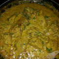 El cooksnap de Marhiza0695 cuando hizo Pollo al curry con crema de leche.