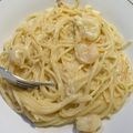 Cooksnap dari Dapur108 untuk resep Spaghetti Carbonara Udang Simple