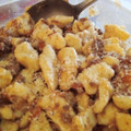 El cooksnap de Griselda Pelay cuando hizo Ñoquis de puré de papa instantáneo🍠🍠.
