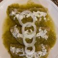 El cooksnap de poramoralhambre cuando hizo Enchiladas verdes con pollo.