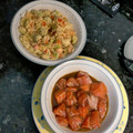 El cooksnap de Lorena Gonzalez cuando hizo Tabbouleh con salmón teriyaki.